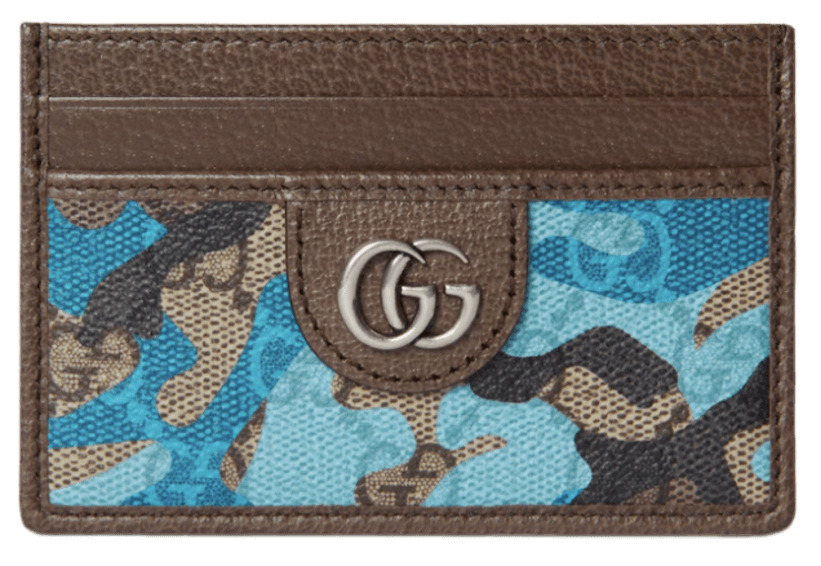 Gucci GG Card Case - Blue