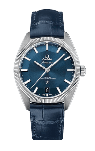 Omega Constellation Globemaster - 39mm, Steel On Leather