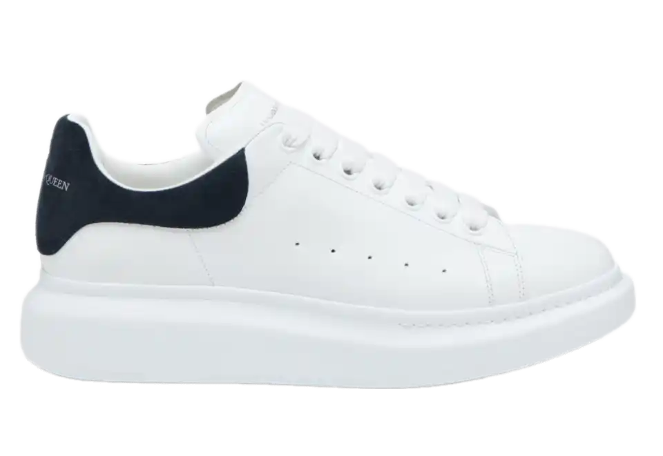 McQueen Oversized Sneaker - White/Blue Grey