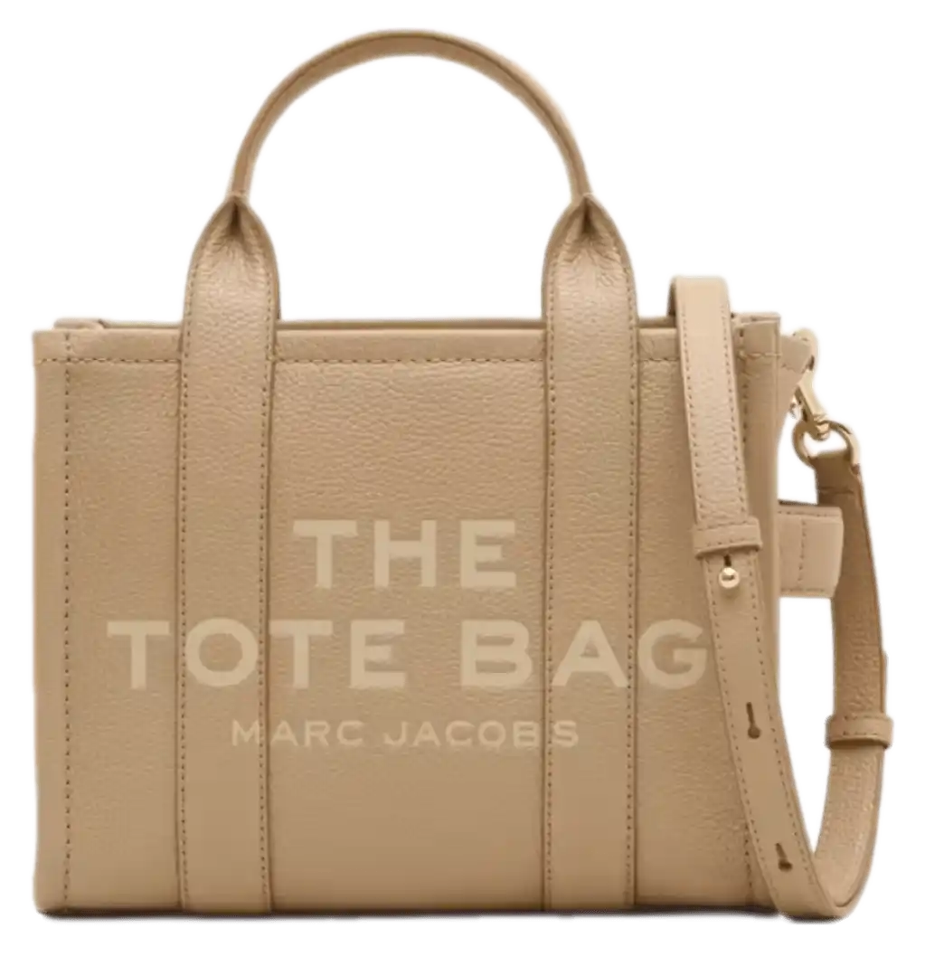 Marc Jacobs The Leather Small Tote Bag - Camel