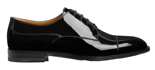Gucci Men's Lace-Up Shoe - Black Leather