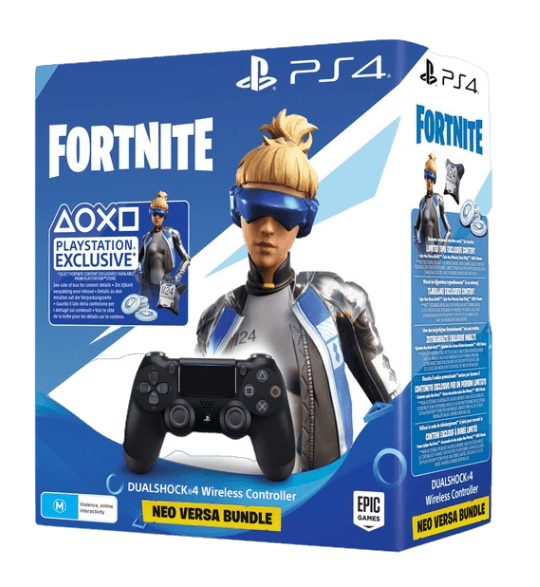 Sony Playstation 4 Dualshock 4 Wirless Controller Fortnite Neo Versa Bundle 3004661