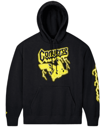 Converse Pokemon 25th Celebration Hoodie - Black
