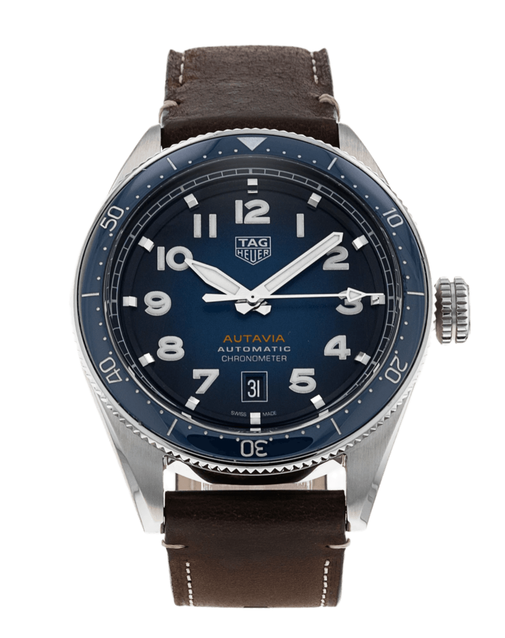 Tag Heuer Autavia Blue Dial - 42mm, Steel (2022)