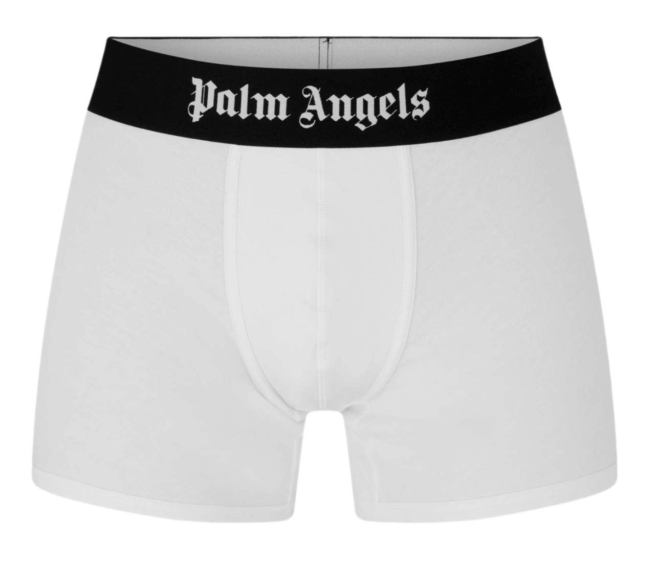 Palm Angels Men's Logo Boxers - White/Black