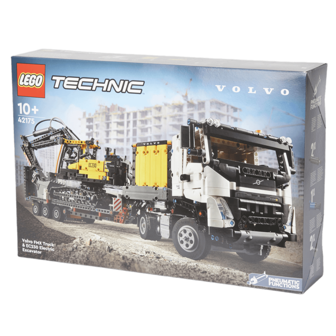 LEGO Volvo FMX Truck and EC230 Electric Excavator