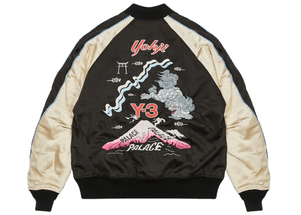 Palace Y-3 Reversible Souvenir Jacket - Navy/Cream