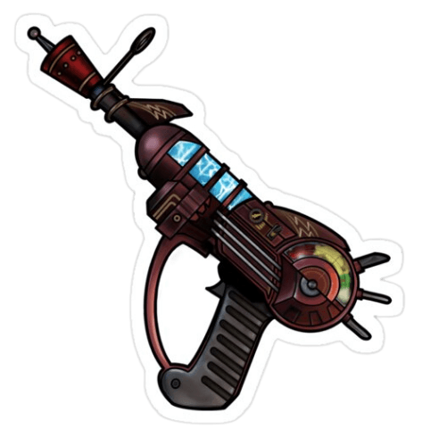 Call of Duty Ray Gun Sticker