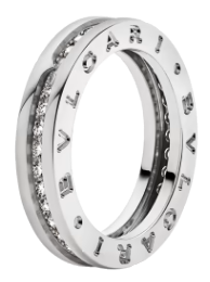 Bvlgari B.Zero1 Ring - 18K White Gold