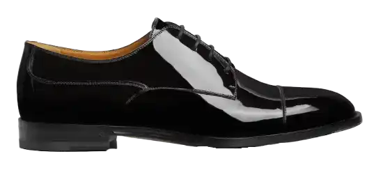 Gucci Men's Lace-Up Shoe - Black Leather