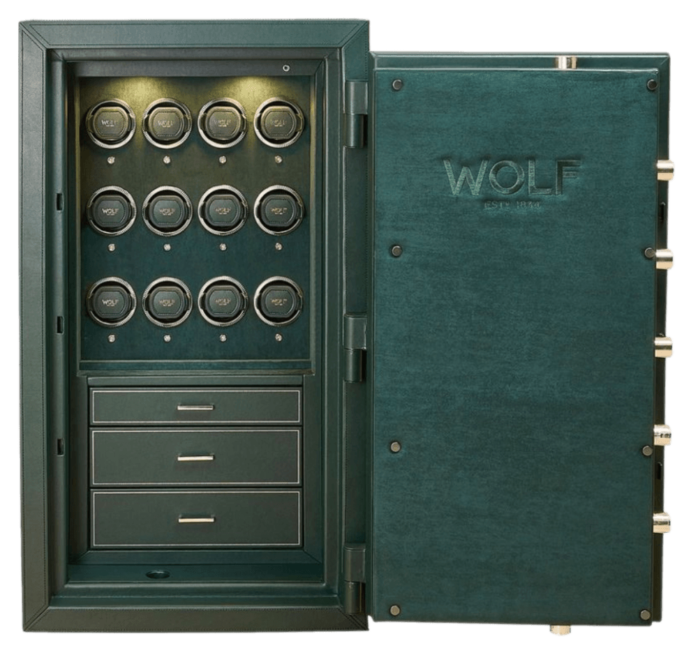 Athos 12 Piece Watch Winder and Jewellery Safe