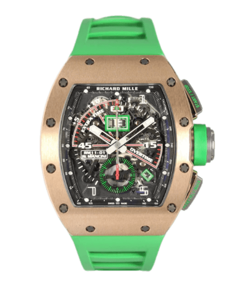 Richard Mille RM11-01 Roberto Mancini Automatic Flyback Chronograph - 44.5mm, Rose Gold (2020)