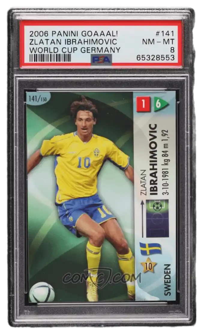 2006 Panini GOAAAL! World Cup - Made in Italy #141 - Zlatan Ibrahimovic PAS 8 NM-MT