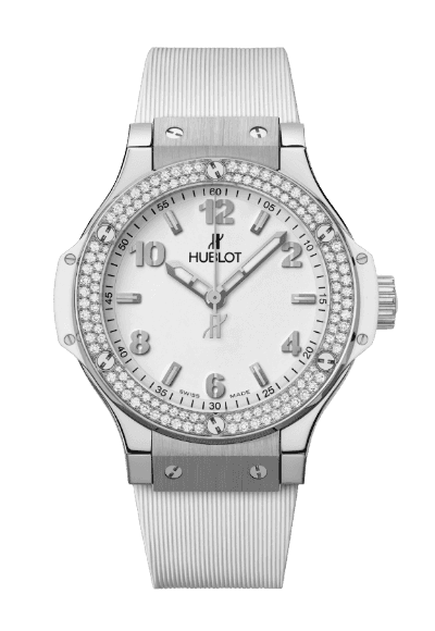 Hublot Big Bang Steel White Diamonds - 38mm, Steel, Diamonds