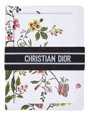 Dior Set Of 2 Notebooks - White and Black