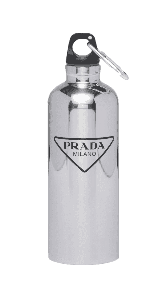Prada Stainless Steel Insulated Water Bottle, 500ml