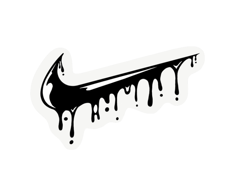 Nike Melting Sticker