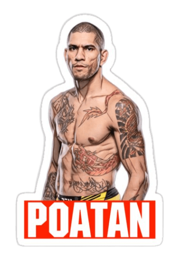 Alex "Poatan" Pereira Sticker