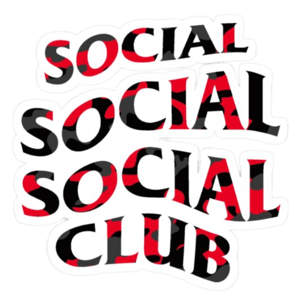 Social Social Social Club Sticker