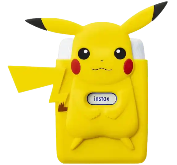 Fujifilm Instax Mini Link for Nintendo Switch with Pikachu Case Smartphone Printer Bundle