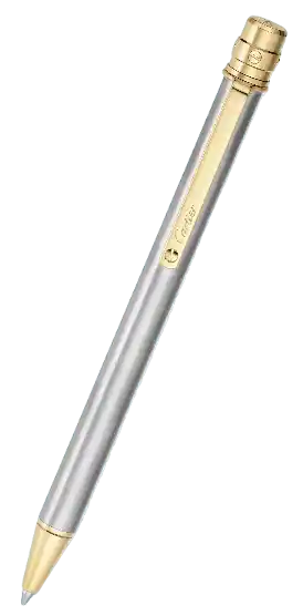 Santos De Cartier Ballpoint Pen - Palladium
