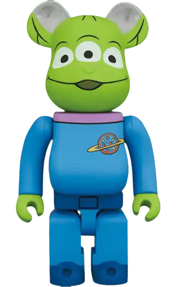 Bearbrick Disney Pixar Toy Story Alien 1000%