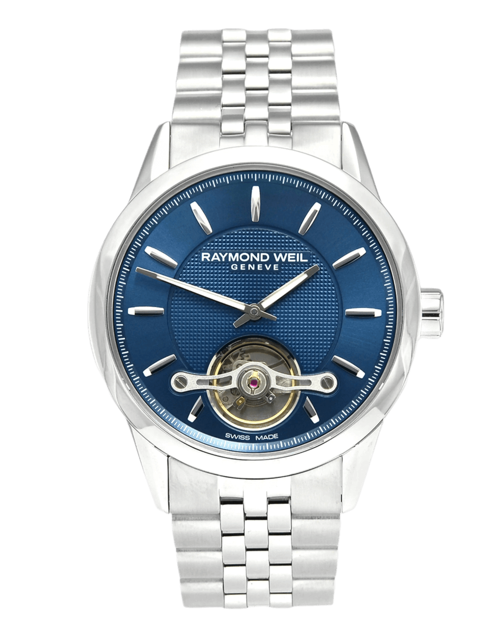 Raymond Weil Freelancer Blue Dial - 42mm, Steel (2020)