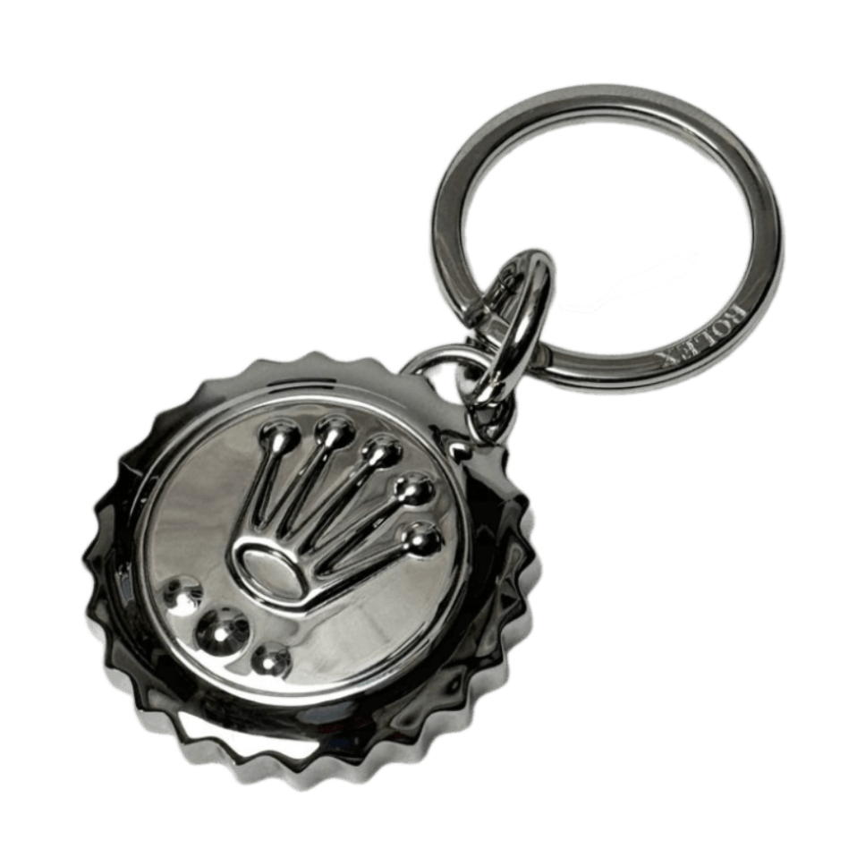 Rolex Triplock Emblem Keyring