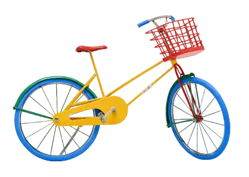 Google Bike Figurine