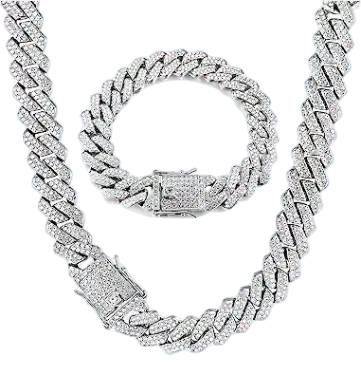 Cuban Link Chain Iced out