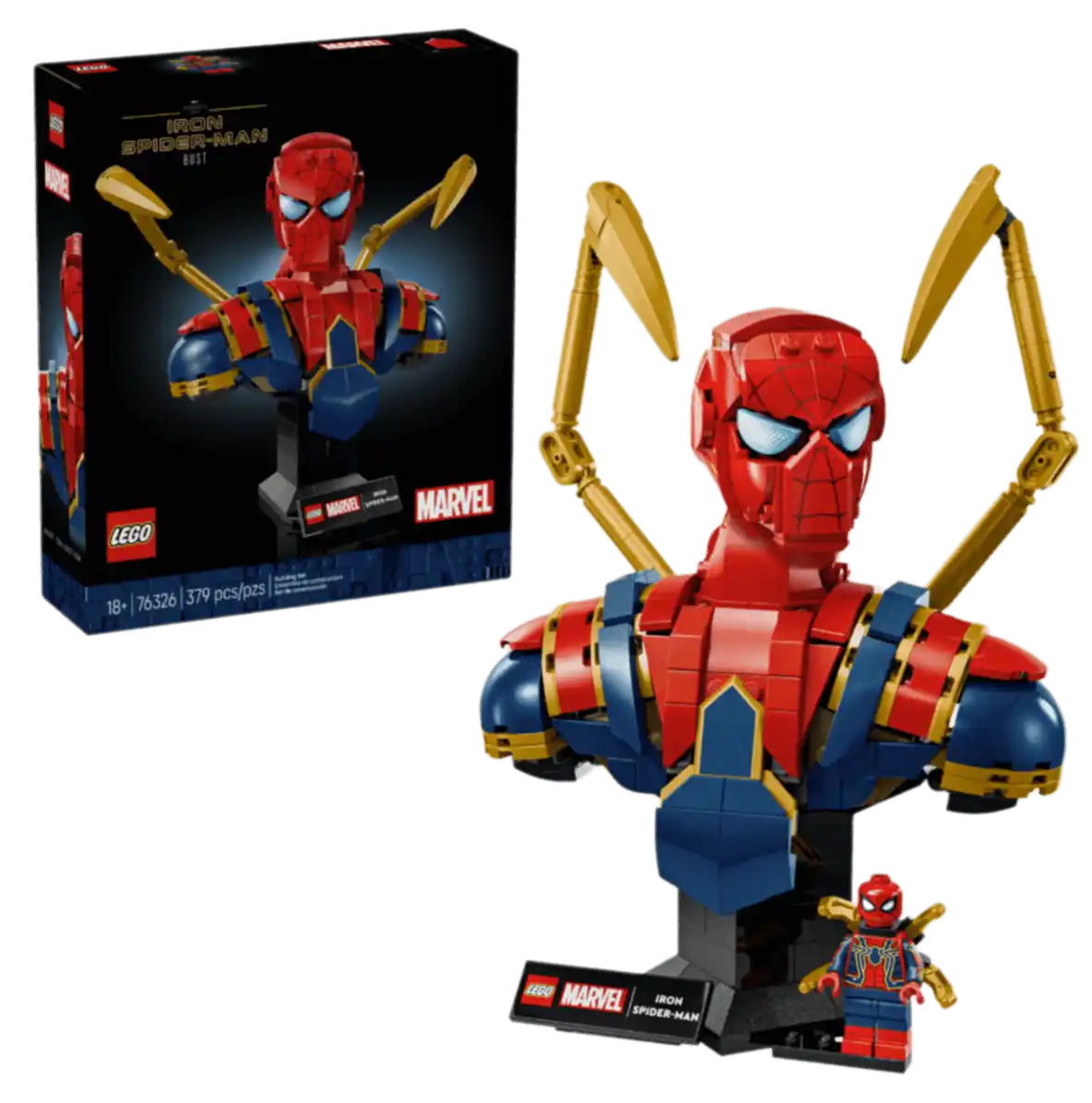 LEGO Iron Spider-Man Bust #76326