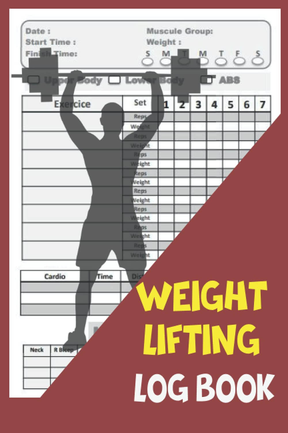 Weight Lifting Log Book