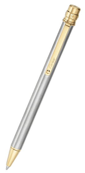 Santos De Cartier Ballpoint Pen - Palladium