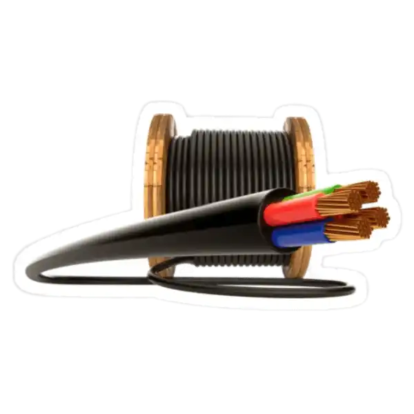 Coil of Cable Sticker