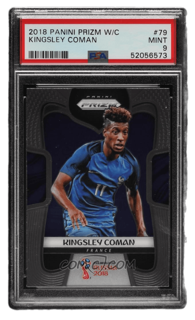 2018 Panini Prizm World Cup -#79 - Kingsley Coman PSA 9