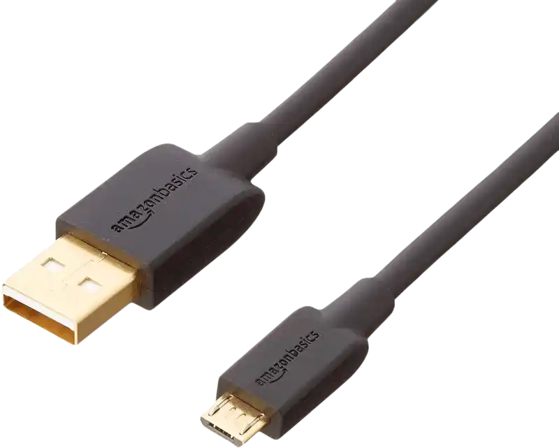 Amazon Basics USB-A to Micro USB Fast Charging Cable