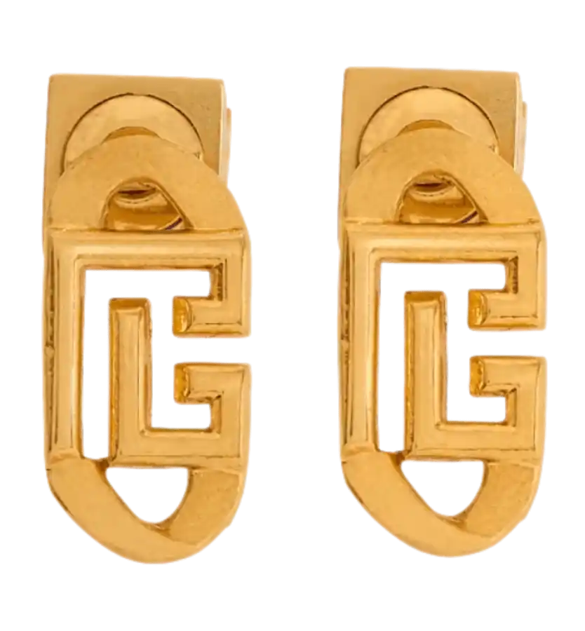 Balmain Sync PB Brass Earring - Gold