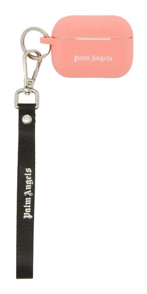 Palm Angels Classic Logo Airpods Case Pro - Pink Off White