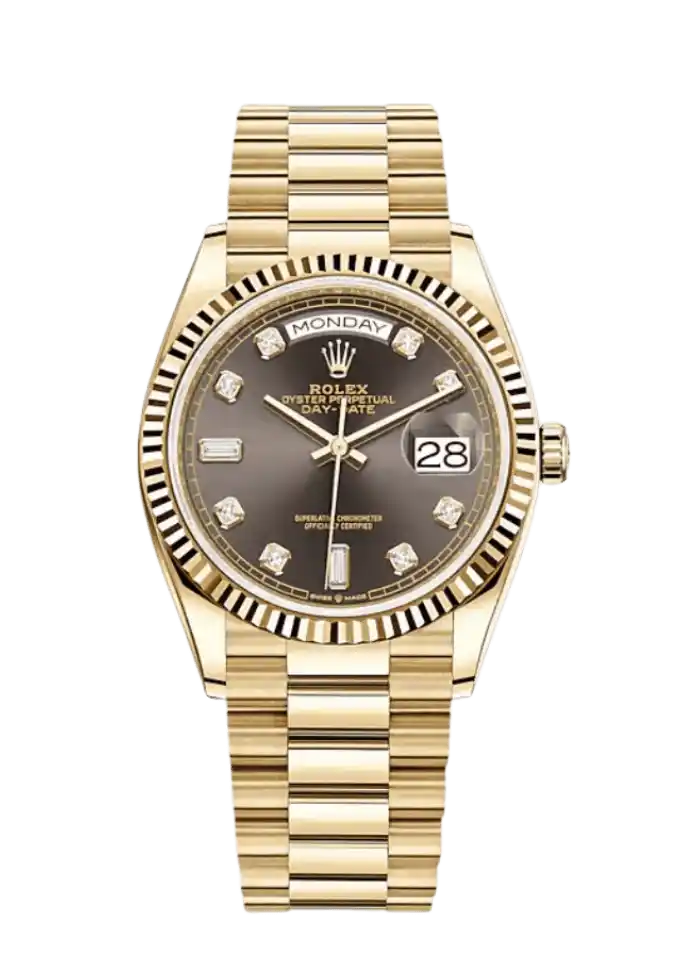 Rolex Day-Date 36 Dark Grey Dial - 36mm, Yellow Gold (2022)