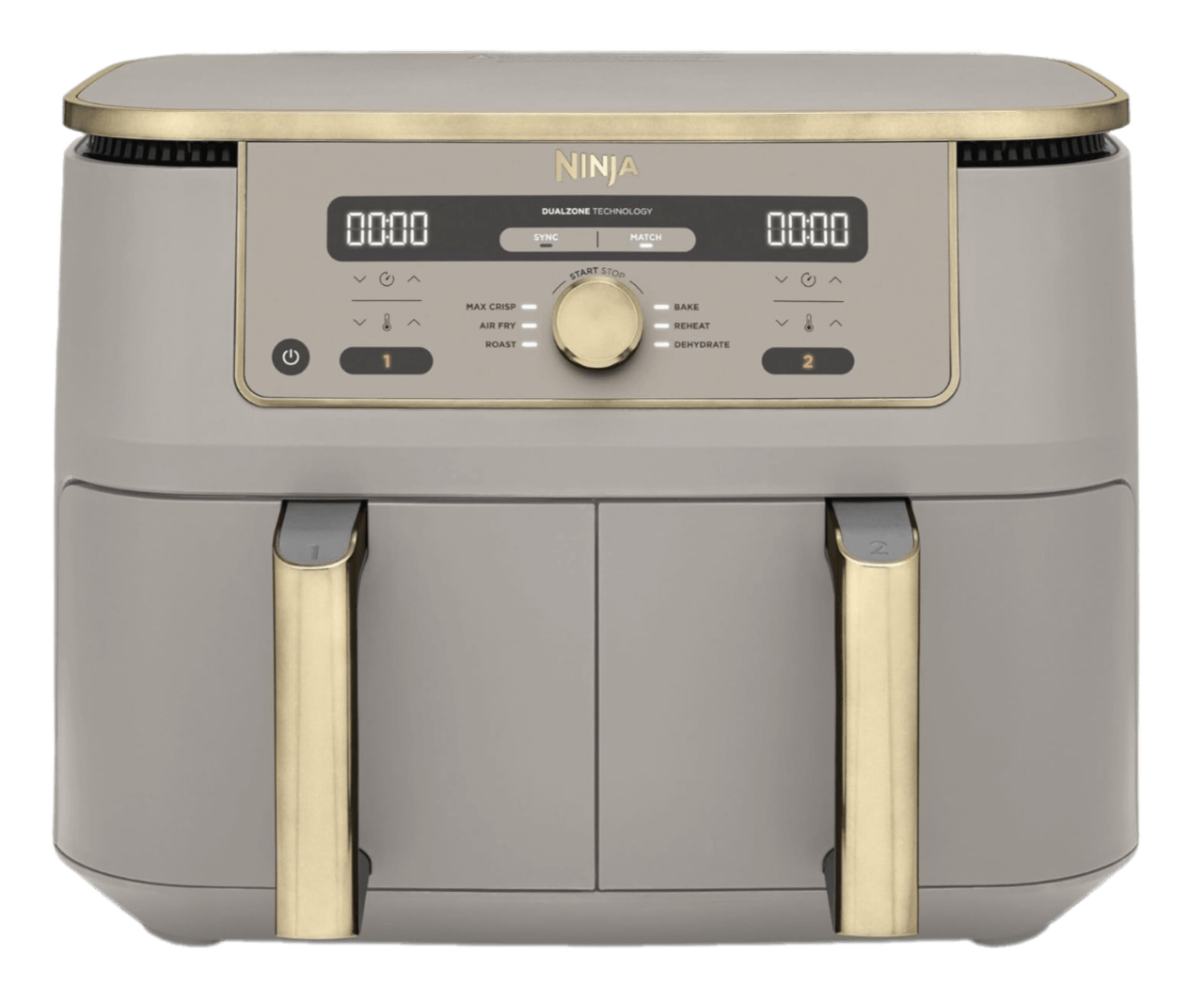 Ninja MAX Dual Zone Digital Air Fryer - Stone Gold