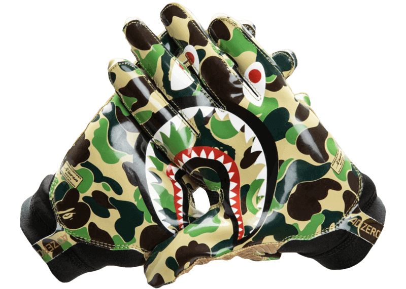 BAPE x Adidas Adizero 8.0 Gloves - Green
