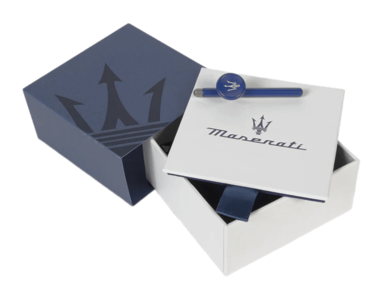 Maserati Blue Boutonniere