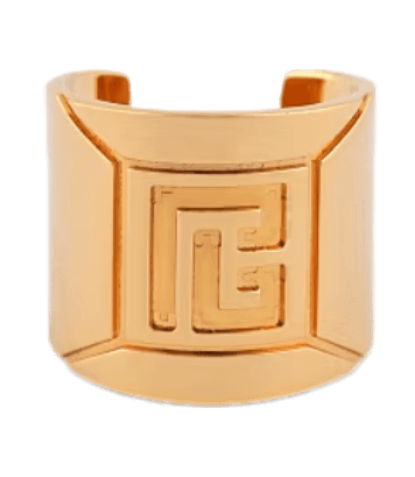 Balmain Tubular PB Ring - Gold