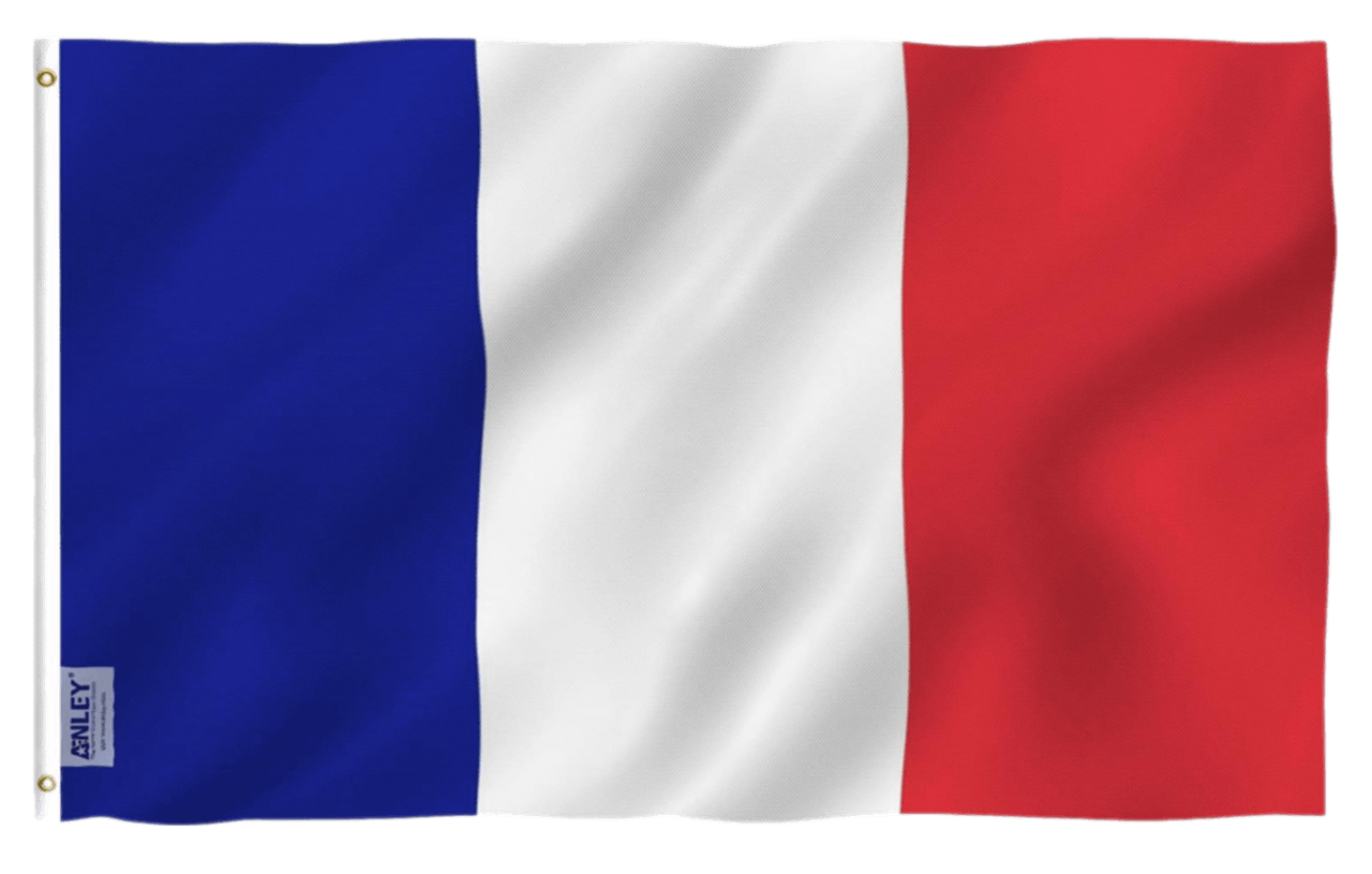 France Flag 3x5 Foot