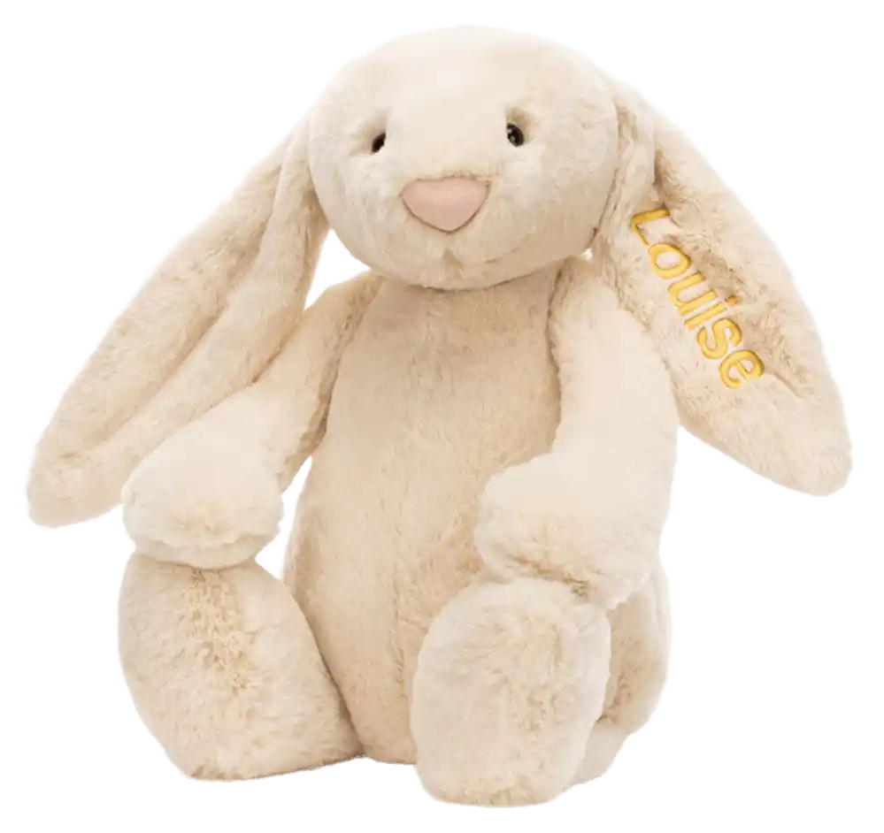 Jellycat Personalized Bashful Luxe Bunny Willow Huge