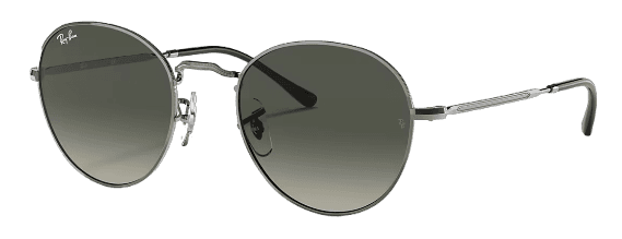 Ray-Ban DAVID - Polished Gunmetal/Grey