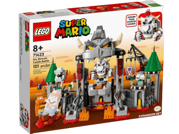 LEGO® Super Mario™ Dry Bowser Castle Battle Expansion Set