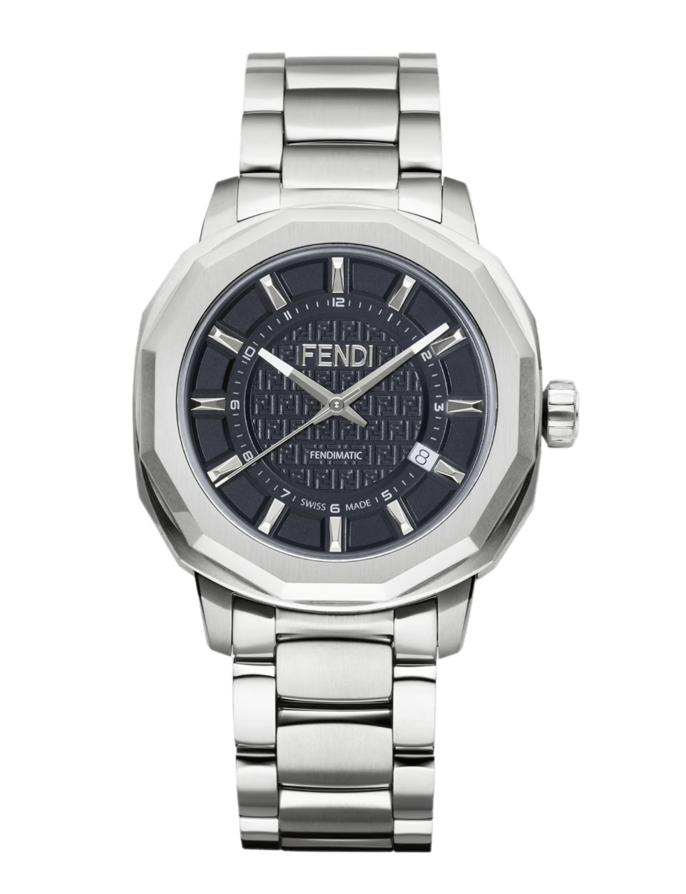 Fendi Fendimatic Blue Dial - 42mm, Steel
