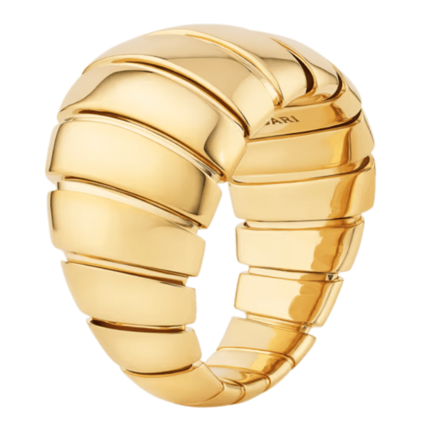 Bvlgari Tubogas Ring - Yellow Ring