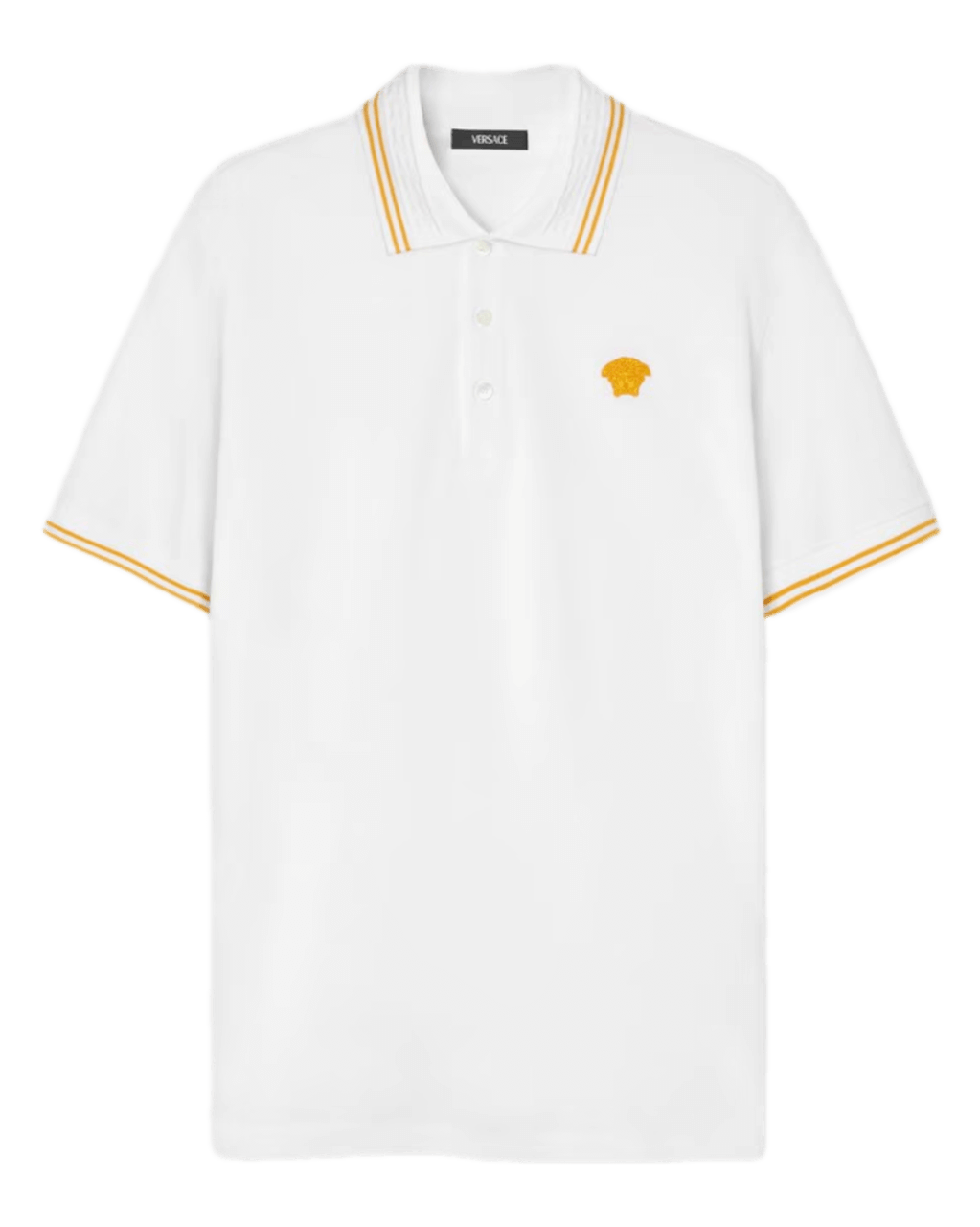 Versace Medusa Polo Shirt - White